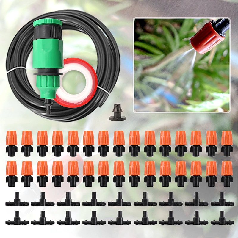 

5-40 Meters Adjustable Atomization Spray Suit Garden Lawn Irrigation Sprinkler Device Greenhouse Plants Potted Spraying Systems