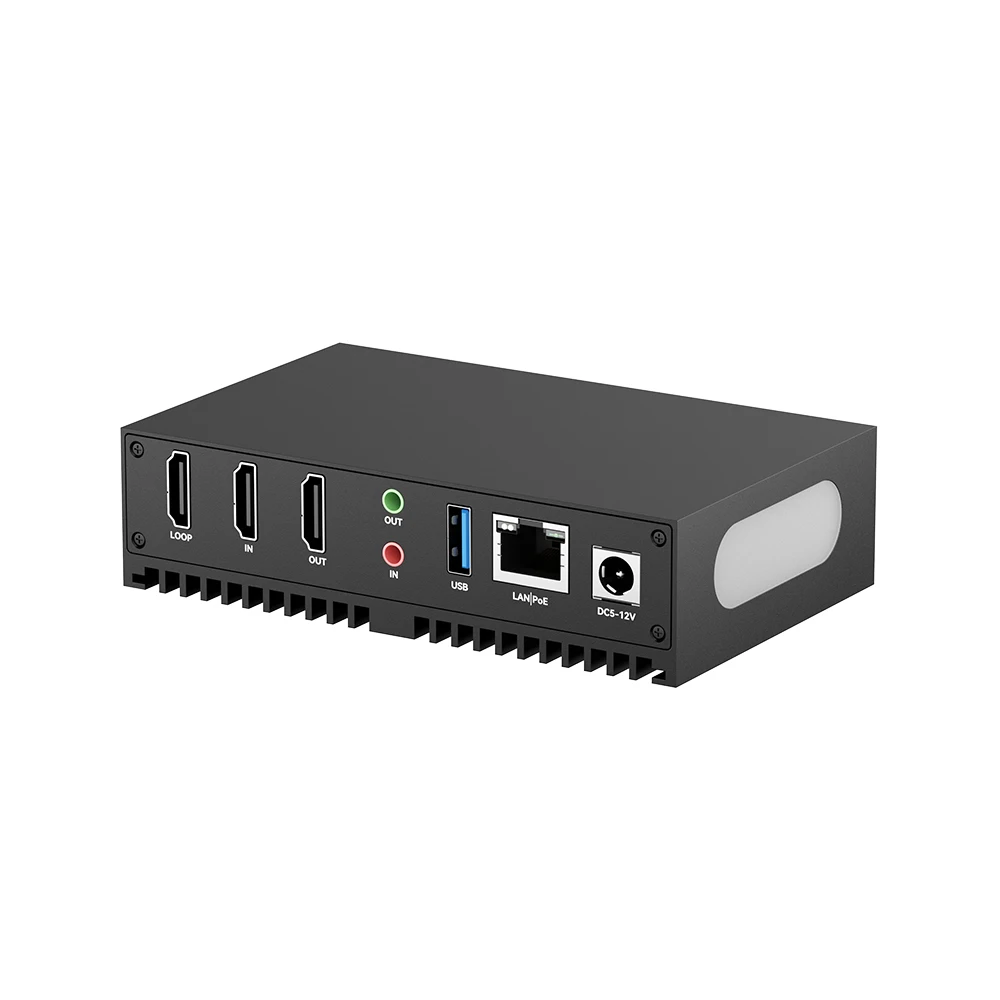 Link Pi ENC1Pro dekoder NDI HDMI 4K 60fps SRT RTSP/RTMP/HTTP/HLS YouTube ultra-hd Input siaran langsung multi-protokol