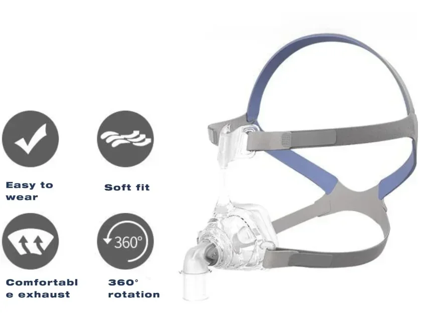 Resmed Mirage FX Nasal mask Includes frame, headband, adapter, nose pad