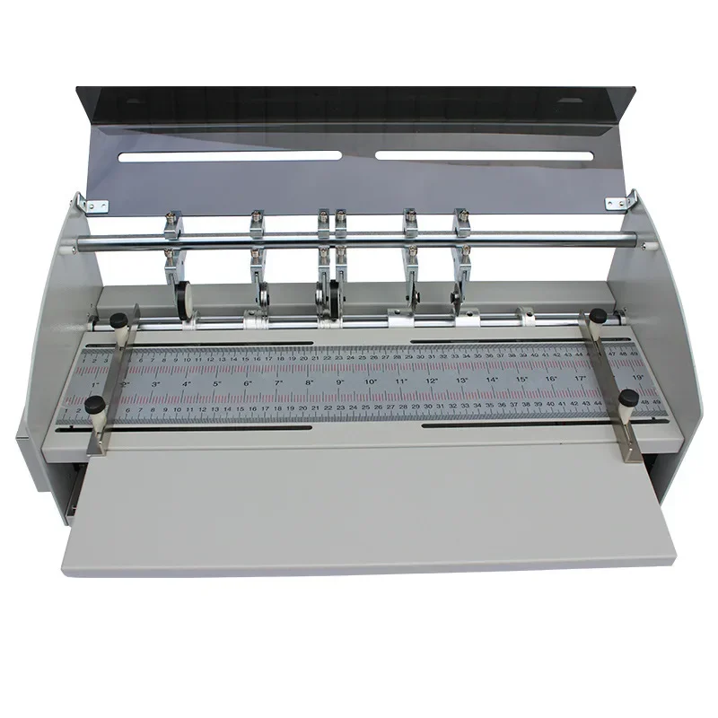 Electric indentation machine SH500 dotted line rice noodle creasing machine translation book spine line folding machine