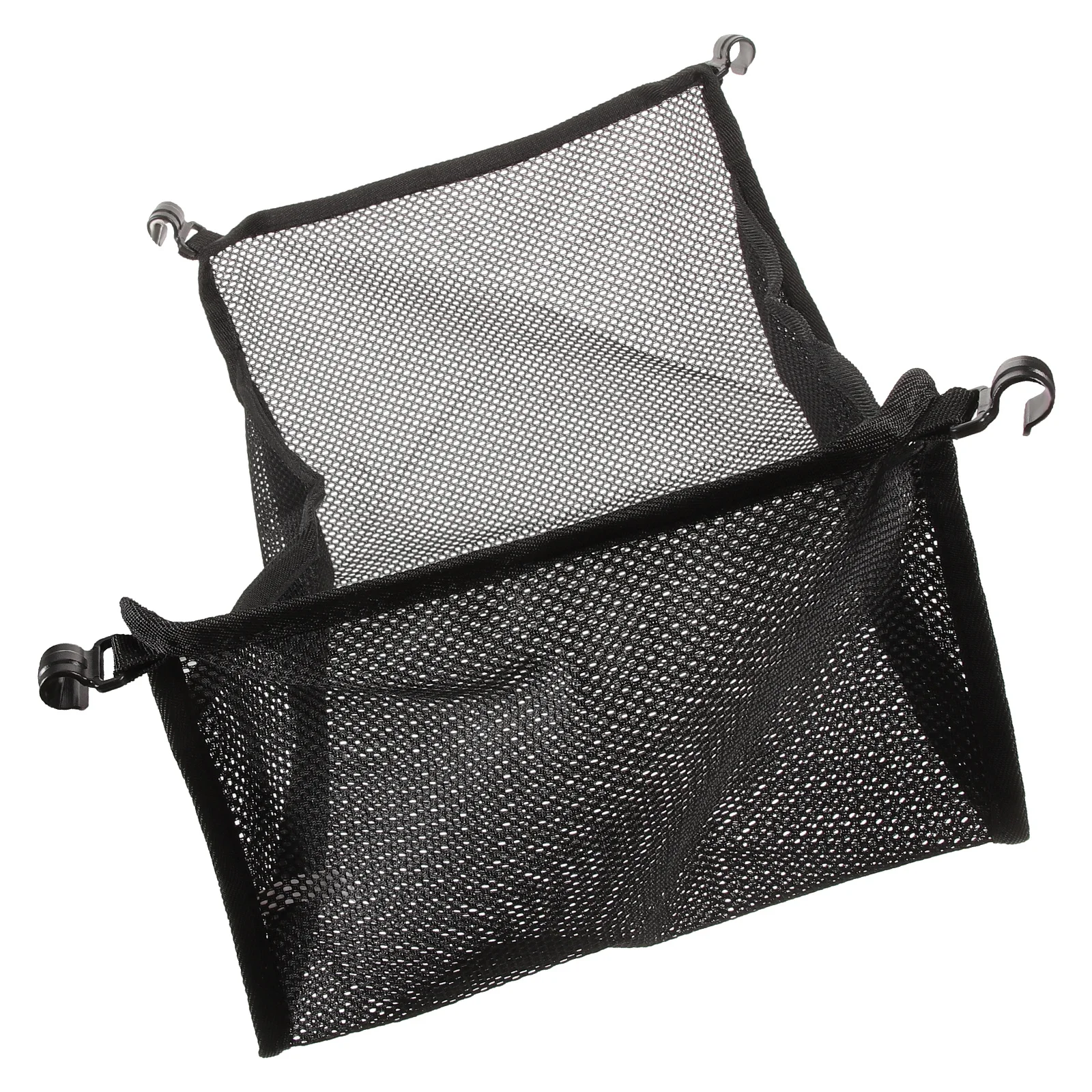 

Hanging Mesh Bag for Camping Table Portable Lightweight Storage Organizer Foldable Desk Accessory Under Table Pouch