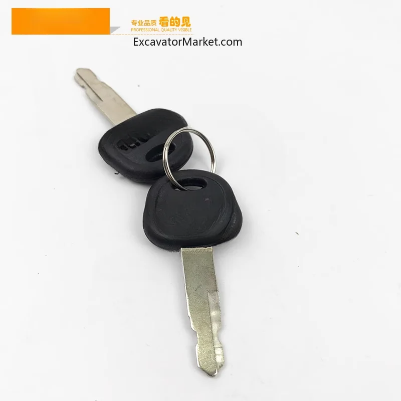 For Sany Sy Key Sy65/75/135/215/235/365 Ignition Key Start Side Door Lock Key Excavator Accessories High Quality