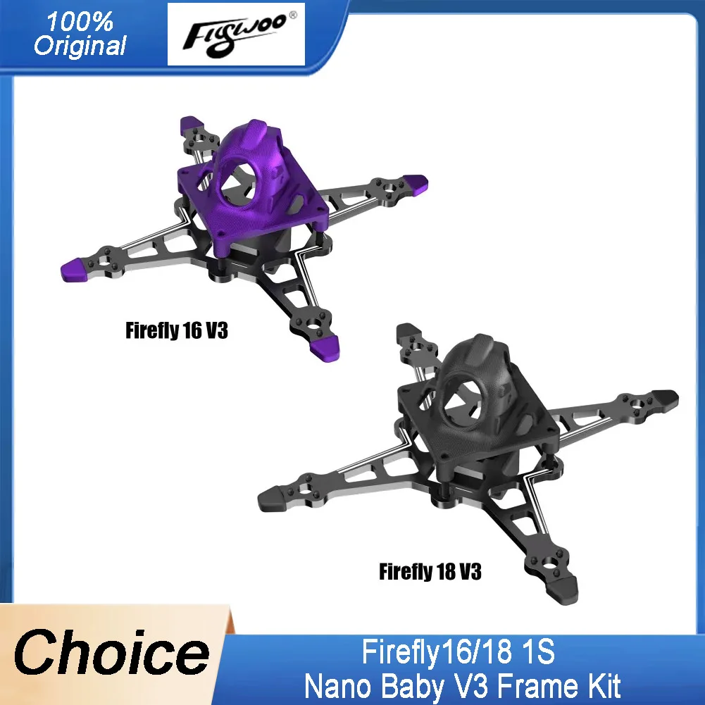 

FLYWOO Firefly16/18 1S Nano Baby V3 Frame Kit — сверхлегкий для дронов Micro FPV