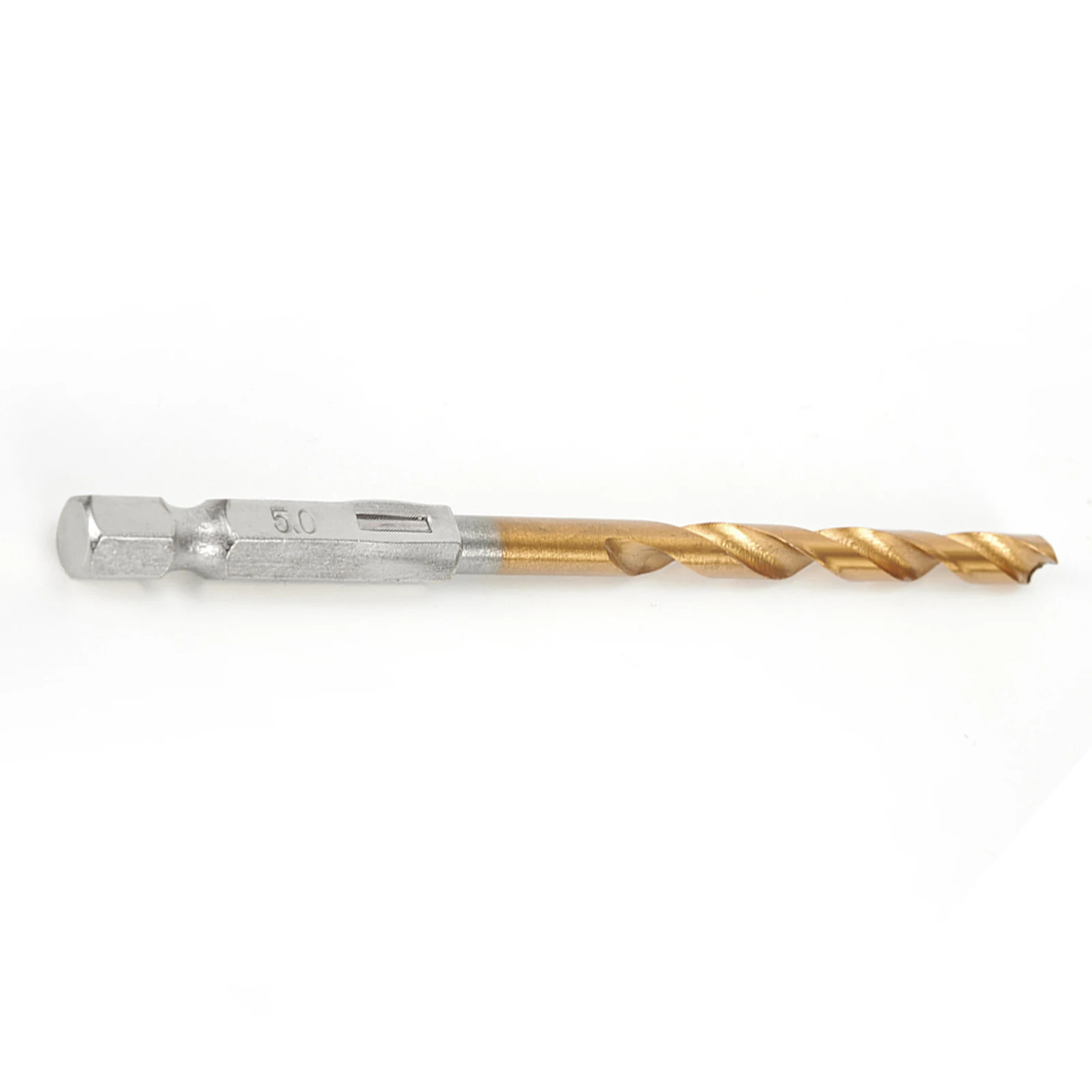 

13Pcs HSS High Speed Steel Titanium Coated Drill Bit Set 1/4 Hex Shank 1.5mm-6.5mm Hexagonal Handle Tw Ist Drill
