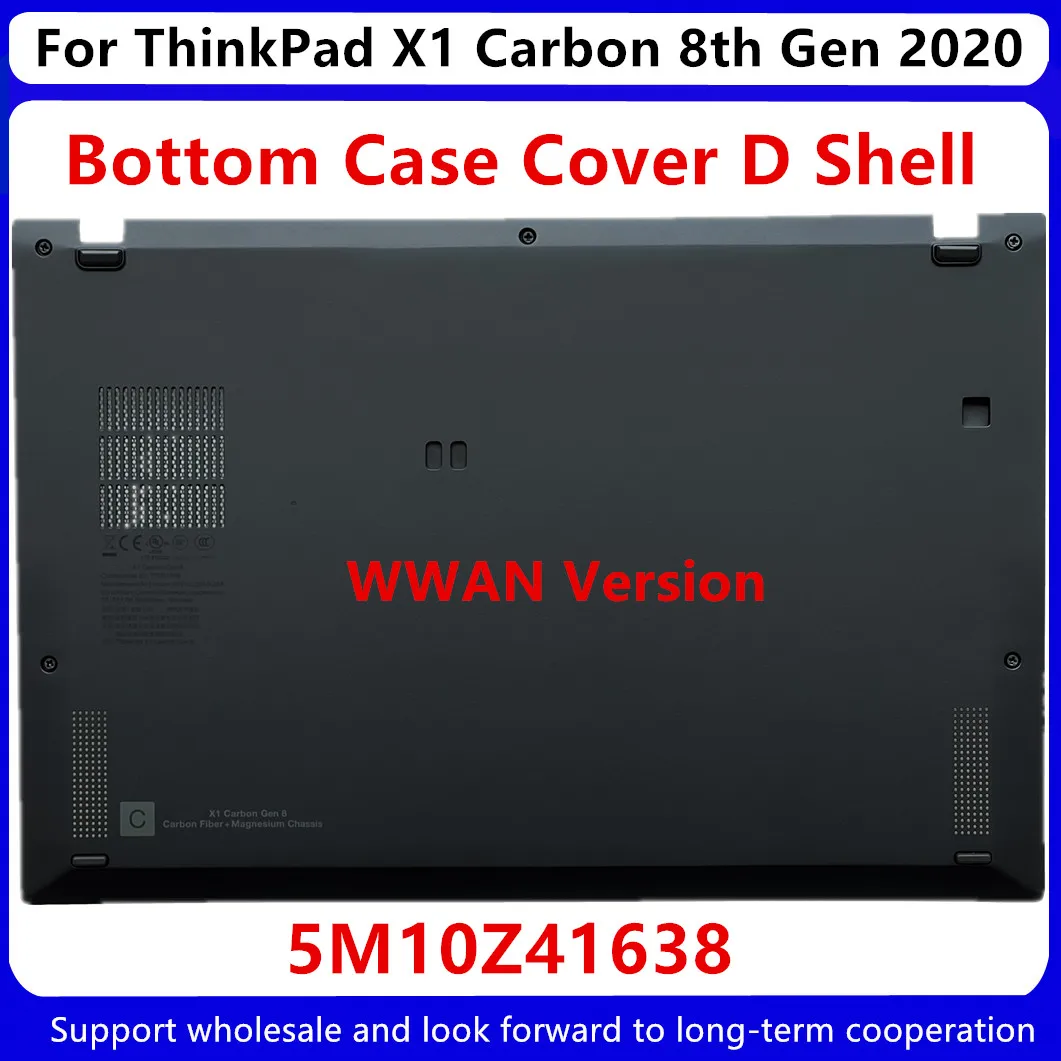 ใหม่สำหรับ Lenovo ThinkPad X1คาร์บอน8th Gen 2020ปกหลัง LCD 5M10Z27417