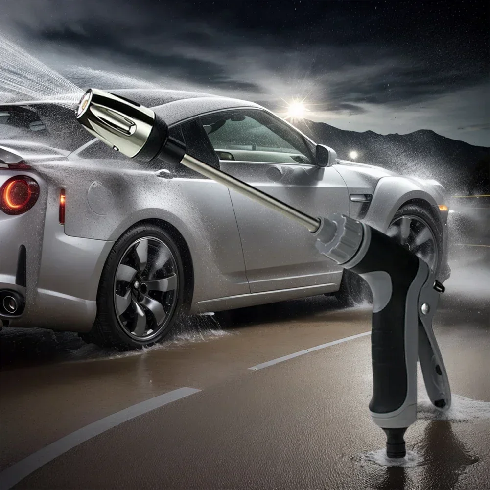 NEW Portable High-Pressure Water Gun Car Wash Machine Garden Watering Hose Nozzle Sprinkler Foam Water Gun