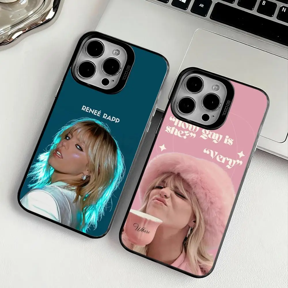 المغني A-Adam L- لامبرت جراب هاتف آيفون 17 16 15 14 13 12 11 برو ماكس الهواء متعدد الألوان ماتي ليزر معدني أورورا فوندا