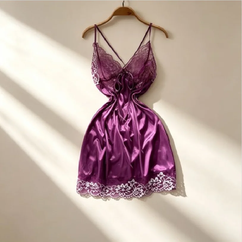 Woman Trend Strap Mini Dress Sleeveless Slim Patchwork Lace Floral Mini Dress Comfortable Breathable Short Dress Sexy Club Chic