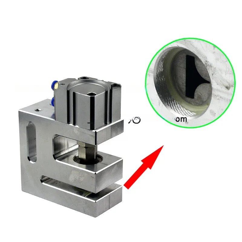 R6,R8,R10,R12 Pneumatic Punch Machine , Round Corner Punching Machine for bag making machine