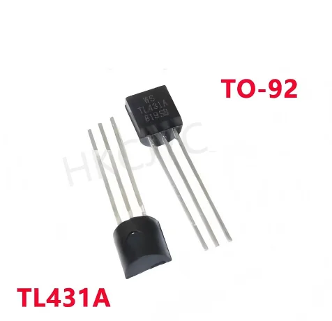 20~100PCS  TL431A TL431 TO-92 Three-terminal adjustable shunt reference source Ship Immediately