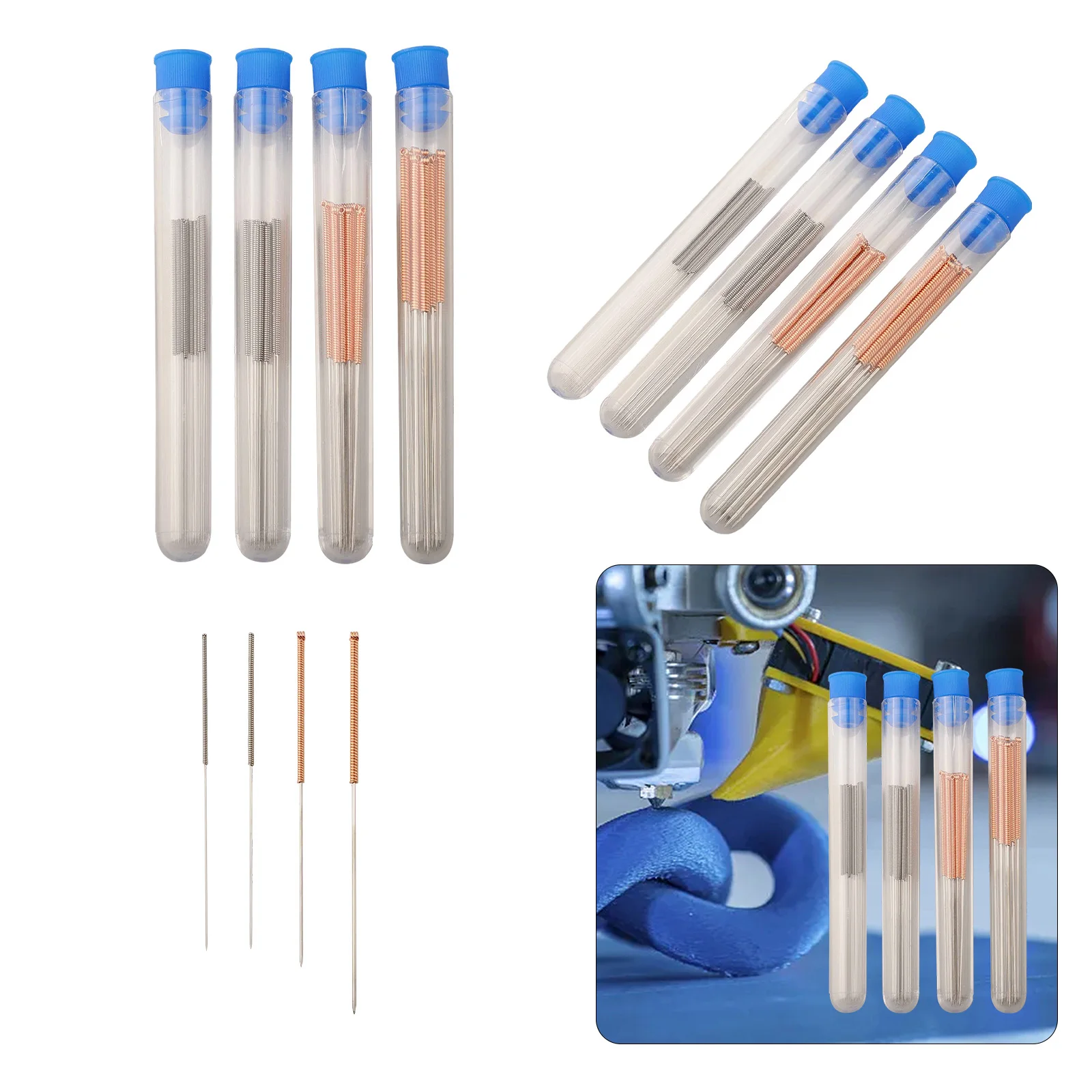 Robust and Reliable Stainless Steel for Cleaning Needle Kit for Optimal Maintenance of Your Favorite For 3D Printing Machine