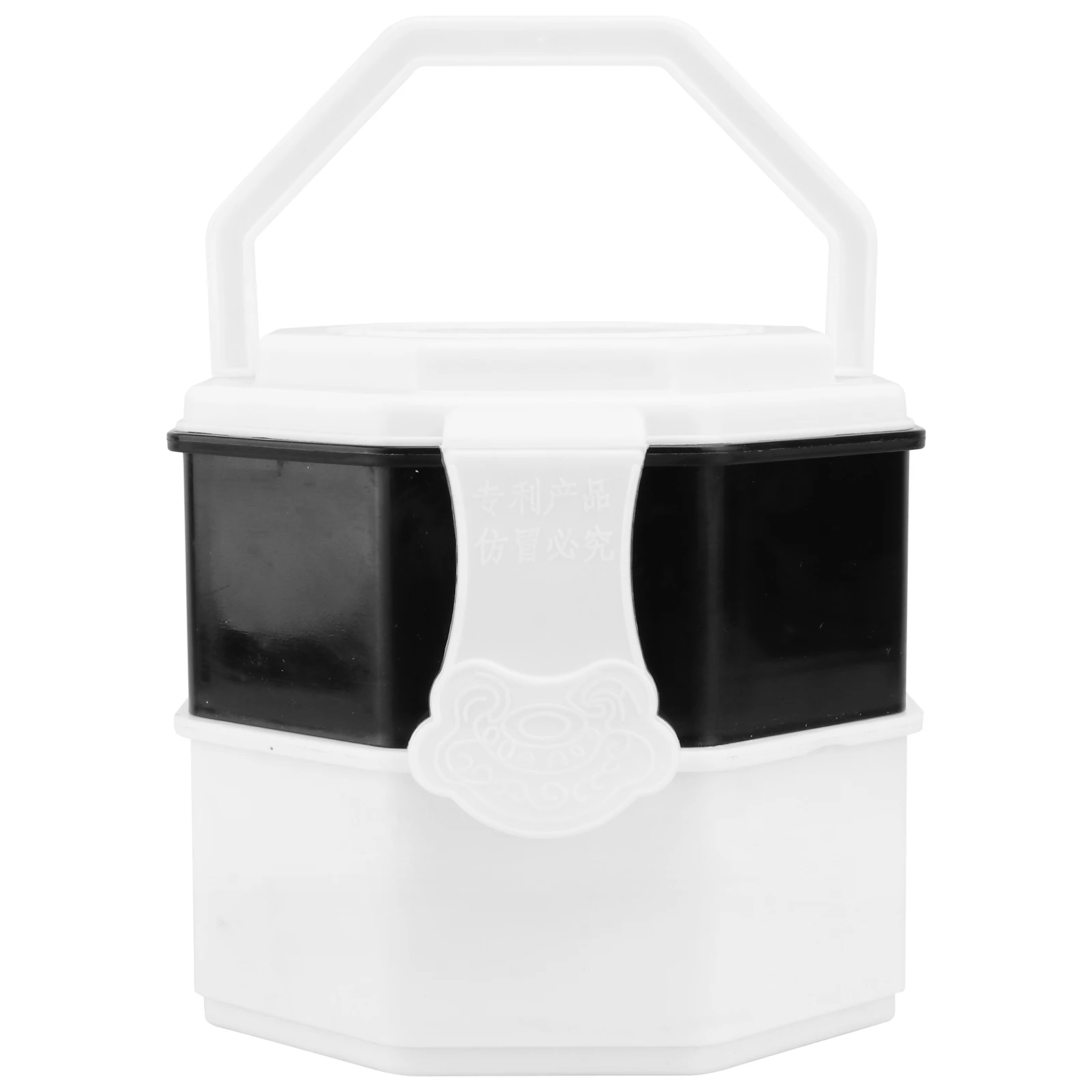 

Portable Storage Jar Go Tank Can Plastic Lock Bowl Chess Can Container Go Chess Pieces Holder for Stones Pieces