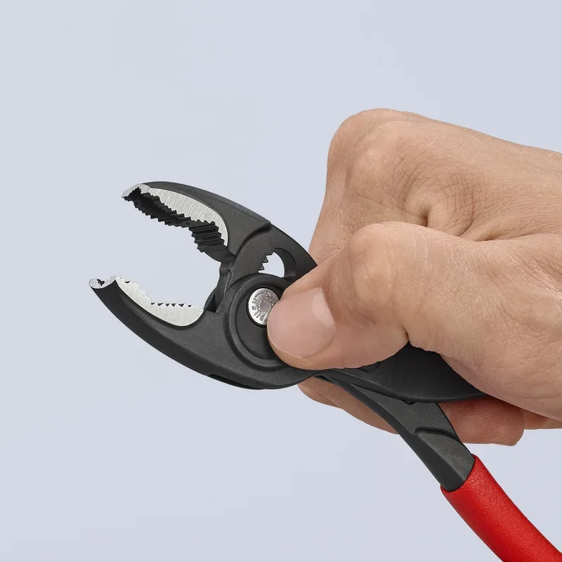 KNIPEX 82 01 200 TwinGrip Pliers Slip Joint 8-Inch Alloy Steel Plier Knipex Hand Tools 82 02 200