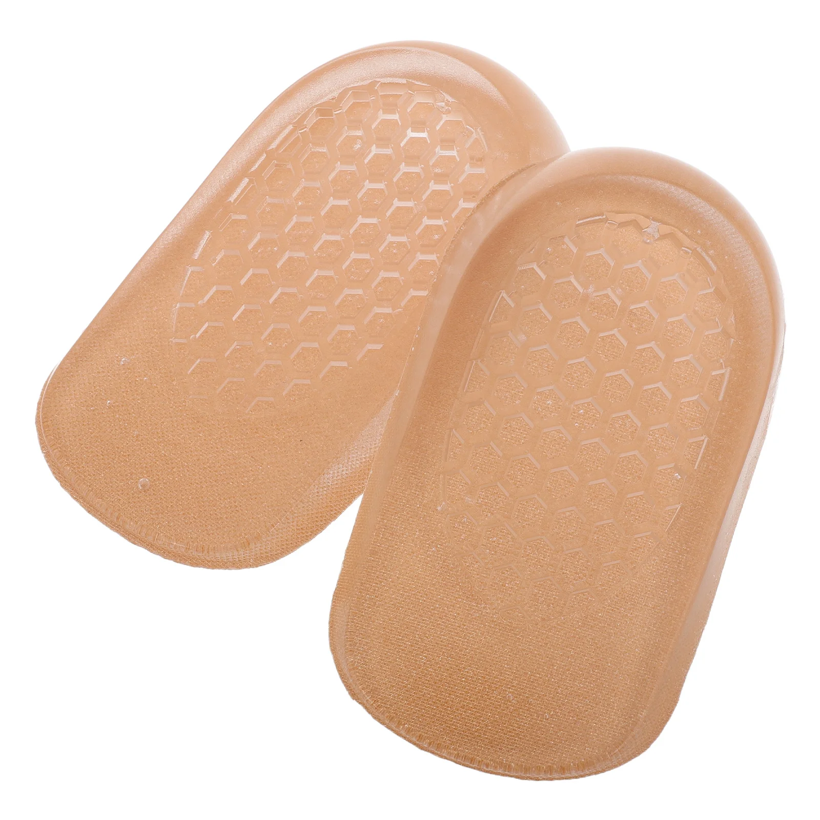 1 Pair Height Increase Insoles For Men Women Elastic Soft Gel Heel Lift Inserts Invisible Shoe Heel Lifts For Shoe