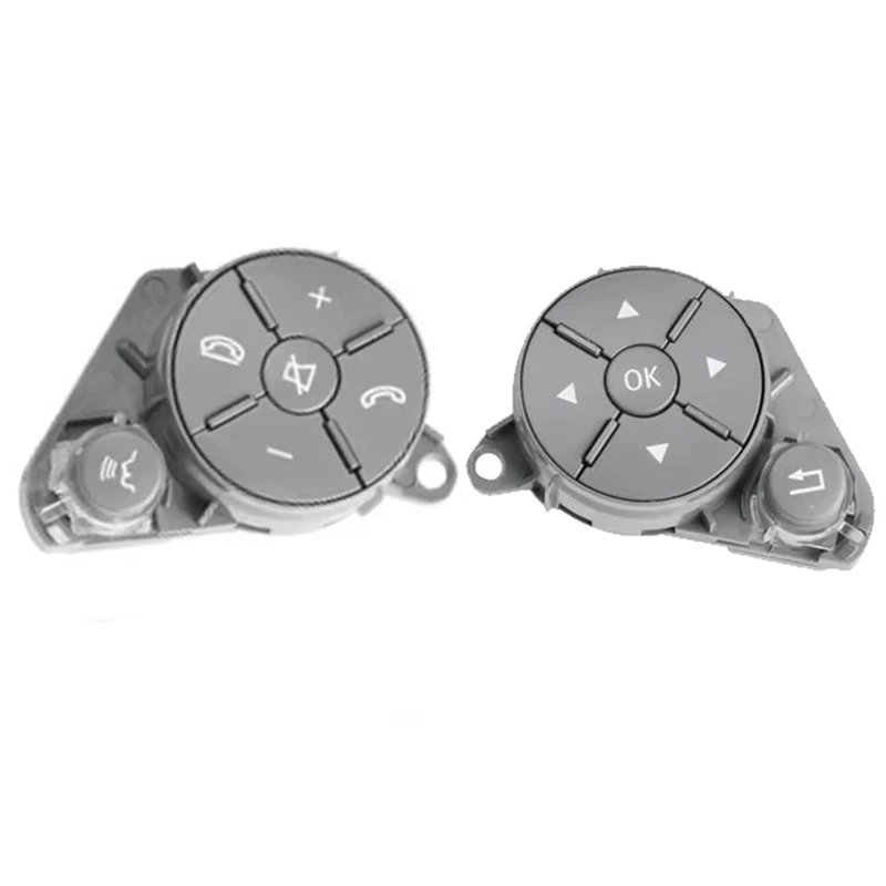 

1Pair Steering Wheel Control Switch Button Assy For Mercedes Benz C E GLK-Class W204 W212 W207 A2048210451 A2048210351