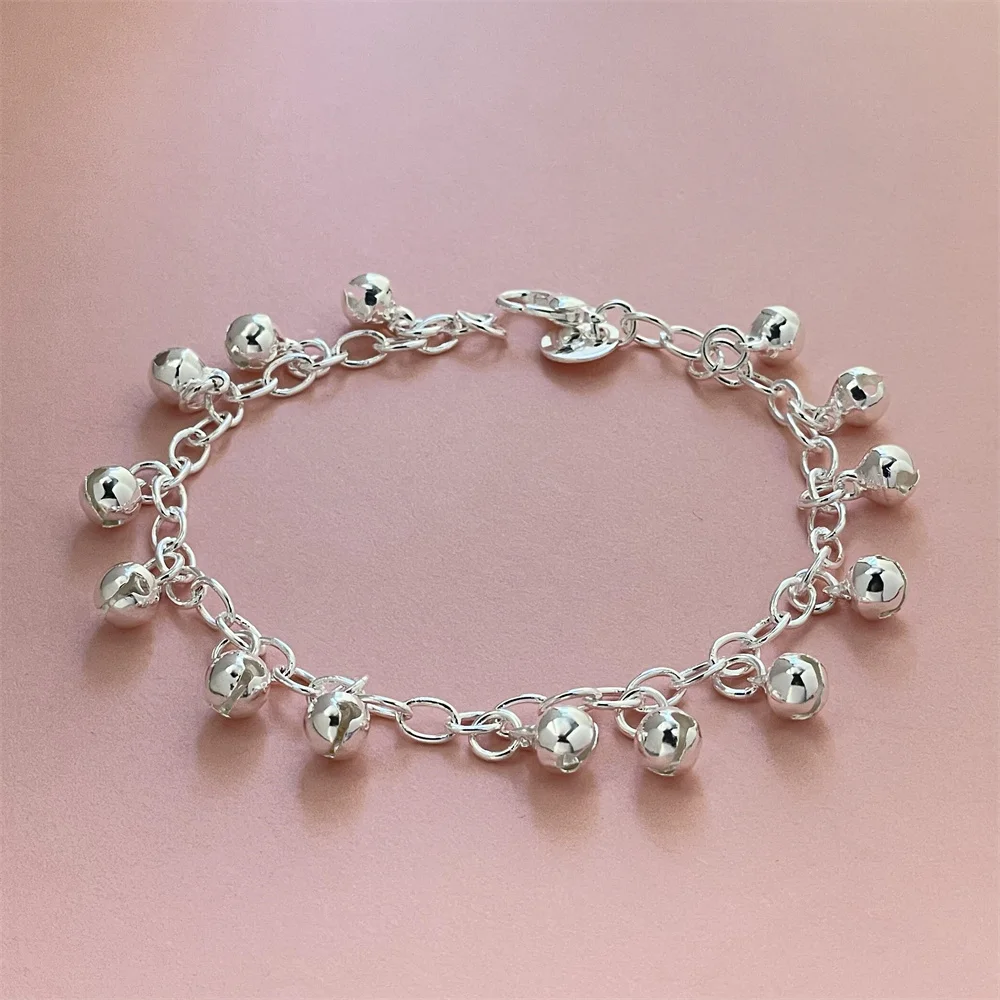 Andara 925 sterling silver bracelet bell exquisite suitable for women fashion wedding party gift jewelry