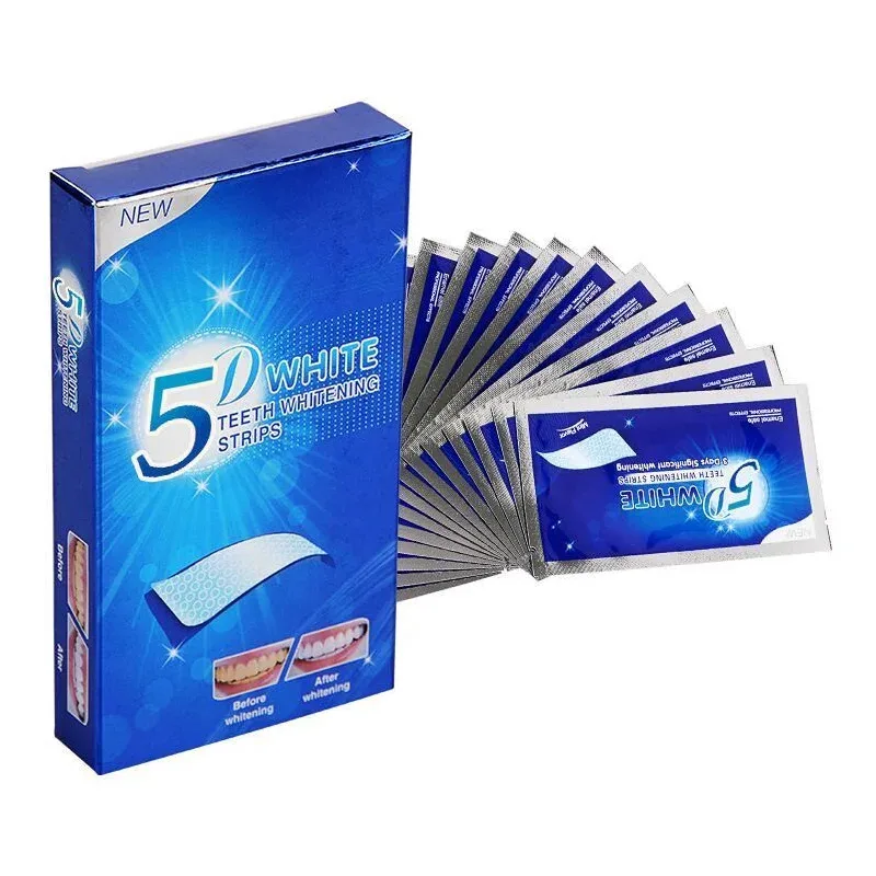 2-14Pairs Gel Tooth Whitening Kit White Teeth Strips Oral Care Kit False Teeth Strip Dental Veneers Whitening Gel Dropshipping