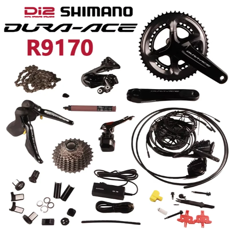 Shimano Dura-ace Di2 R9170 Electric Parts Road Bike 22s Groupset Hydraulic Disc Brake Flat Mount  2x11 Speed