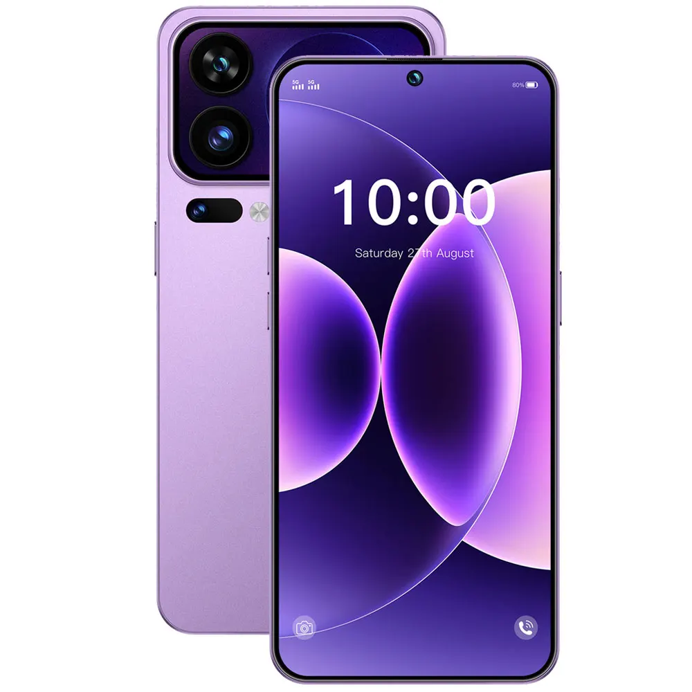K-Touch X10 Pro Smartphone Android 15 Mobiele Telefoons 5G 7.3 HD Mobiele Telefoon 22GB 2TB 7800mAh Octa Core Ontgrendeld Dual SIM 48MP Camera