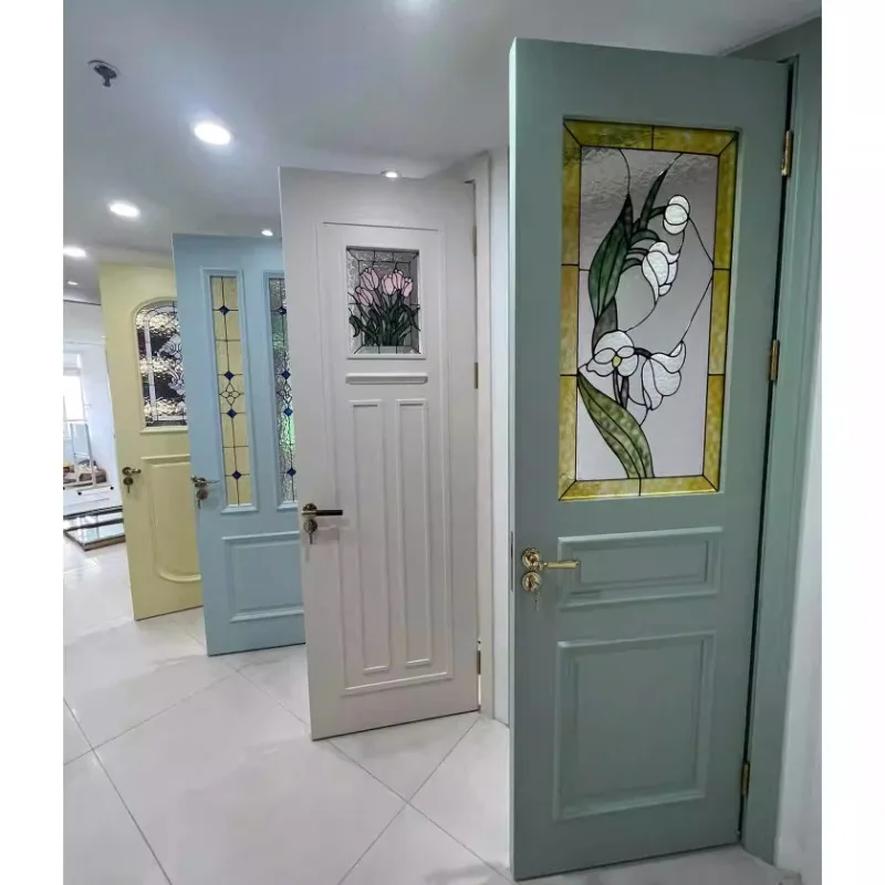 

Французская дверь, ретро-дверь, дверь для спальни, ванная комната, композитная краска из цельного дерева, качели, интернет-знаменитость, прочная мебель