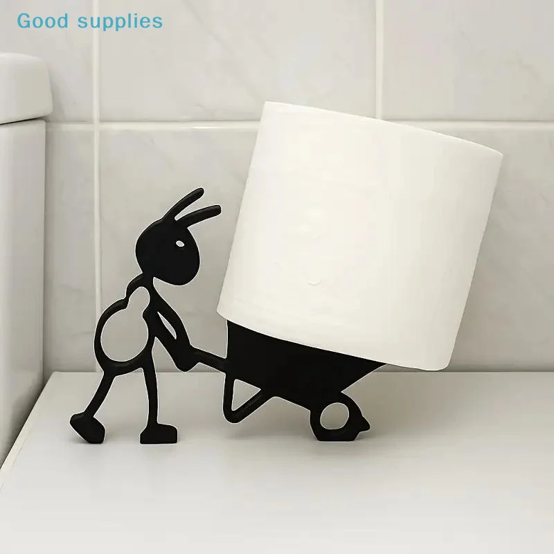 3D Printed Ant Tissue Holder Cute Simple Desktop Paper Bracket Home Decor Creative Holiday Gift Figurine