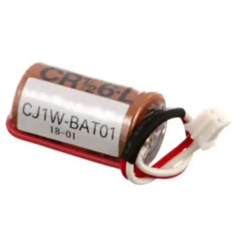 

2pcs/lot CR1/2 6.L 3V CJ1W-BAT01 CJ1M PLC Lithium Battery Packs suitable for Omron series batteries