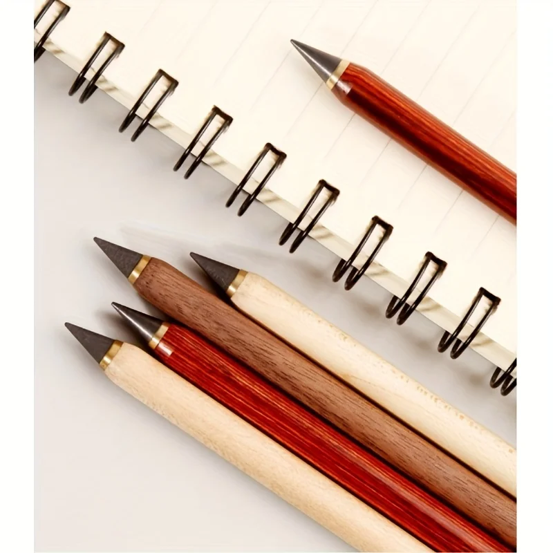 1 Stück Bleistift + 12 Farbstifte, Permanentstift, unbegrenztes Schreiben, Massivholz-Bleistift, HB-Ersatzset, Schüler-Zeichenstift, Kunst-Bleistift, Schule – Detail 7