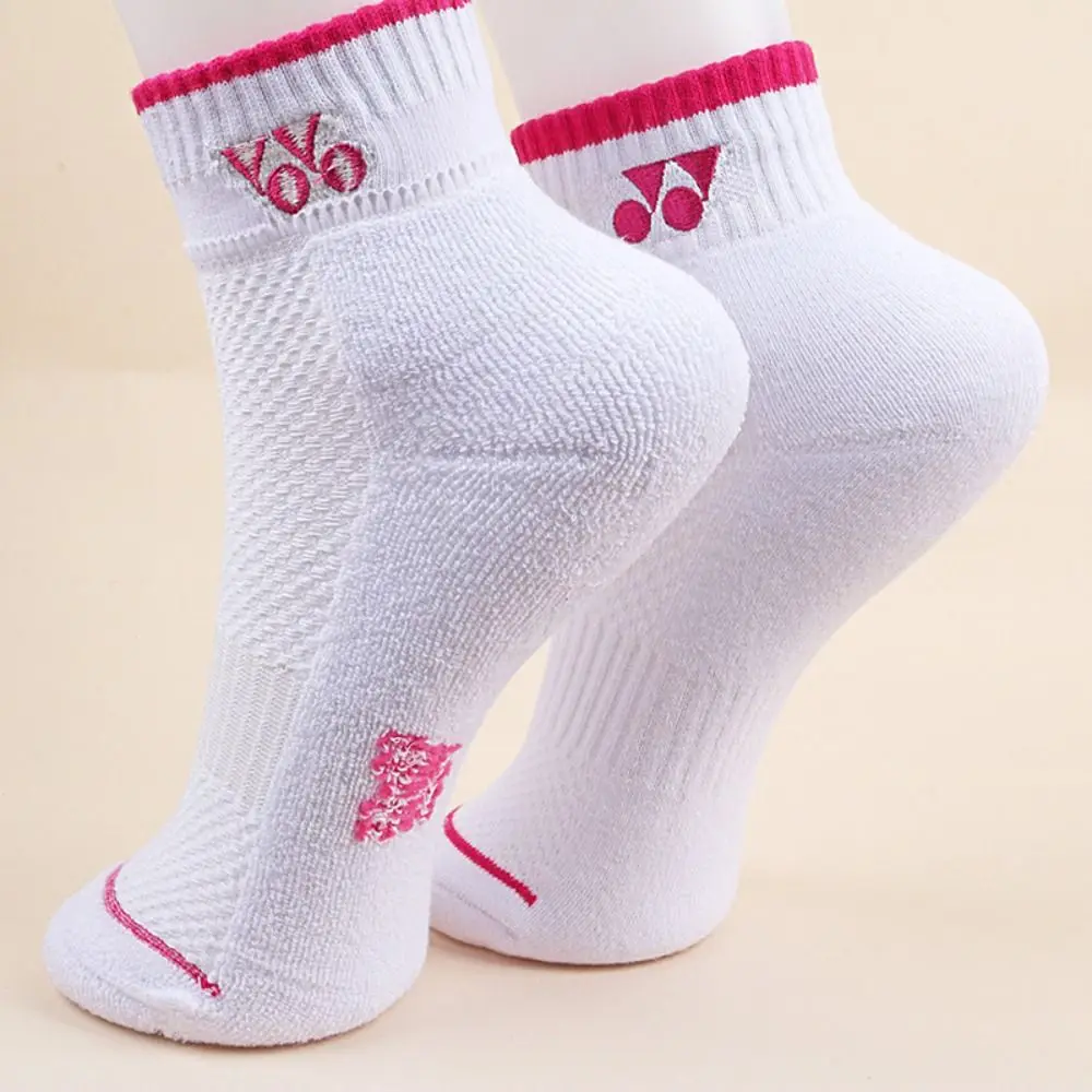 Multicolor Badminton Sport Socks Cotton Breathable Sports Stockings Odor Prevention Thicken Towel Bottom Socks Male Female