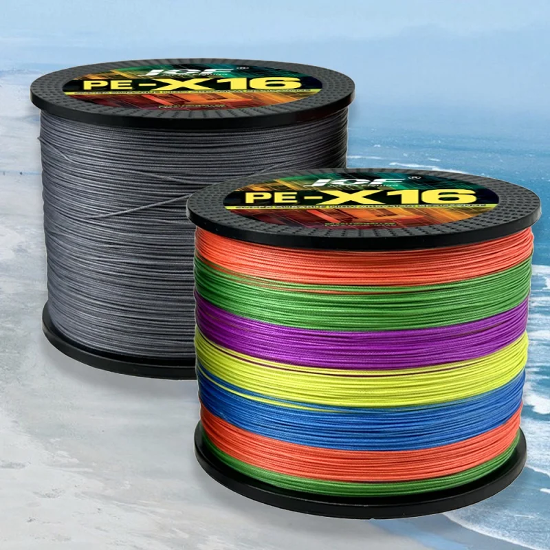 0.8-20.0# Braided Fishing Line Smooth Pesca X16 300m Max Drag 200B Multifilament PE Wire for Bass Pike Carp Fishing Accessories