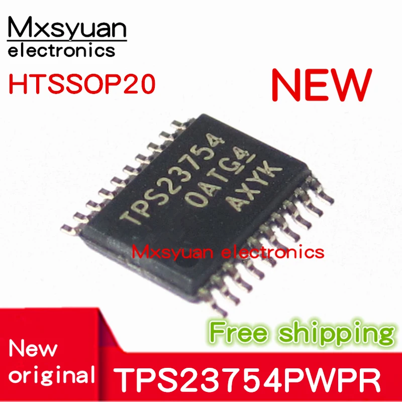 10PCS~100PCS/LOT TPS23754 TPS23754PWP TPS23754PWPR HTSSOP20 Mxsyuan New original