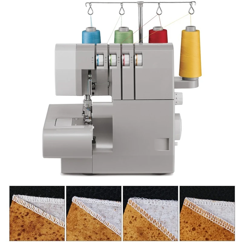 

Household Overlock Sewing Machine 2/3/4 Thread Overlock Sewing Machine 220V With Secret Overlock Sewing Seaming Machine