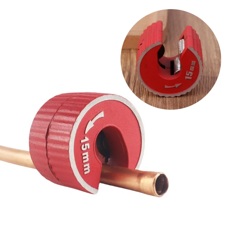 

22cm Round Pipe Tube Cutter Aluminium Alloy Body Self Locking For Copper Tube Aluminium PVC Plastic Pipe Cutting Tool