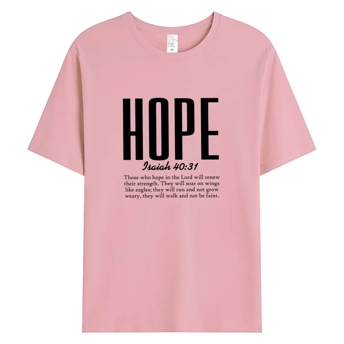 

New 100% Cotton Women T-shirt Bible Quotes Print Woman T Shirts Women's Short Sleeve Tops Female Tees Clothing