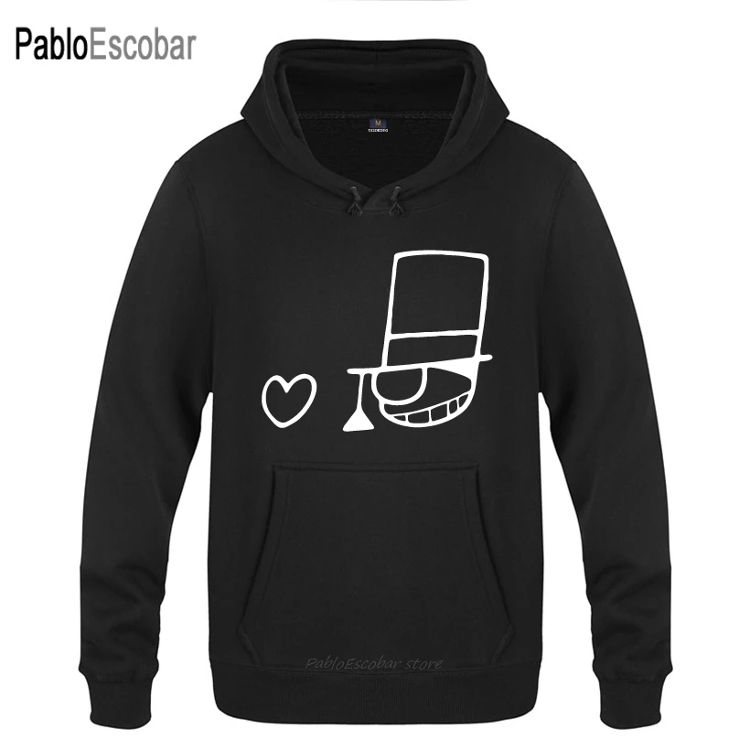 المخبر كونان الكرتون هوديس للرجال ، الصوف مقنعين بلوزات ، أنيمي البلوز