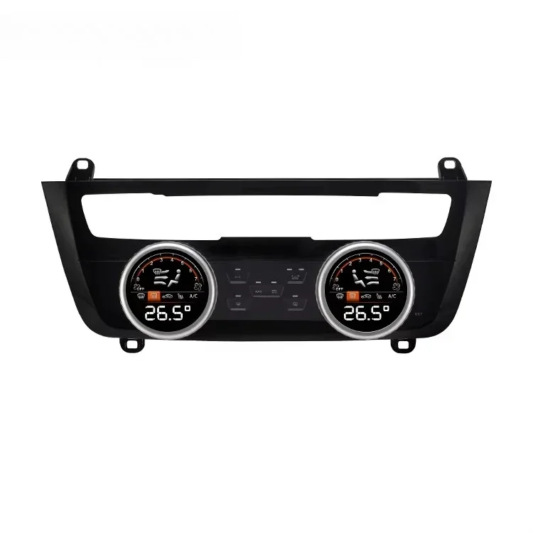Car Air Conditioner Touch Screen Digital Aircon AC Panel for  With Knob Control