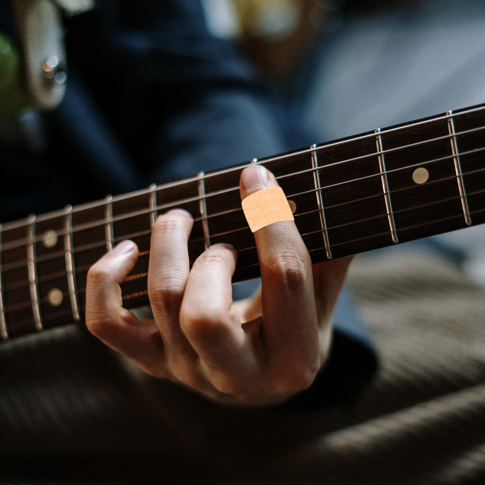 

10pcs Playing Grade Finger Adhesive Tape For Guzheng Pipa Chinese Zither Breathable Cotton Finger Tape Replacement Tool Stage