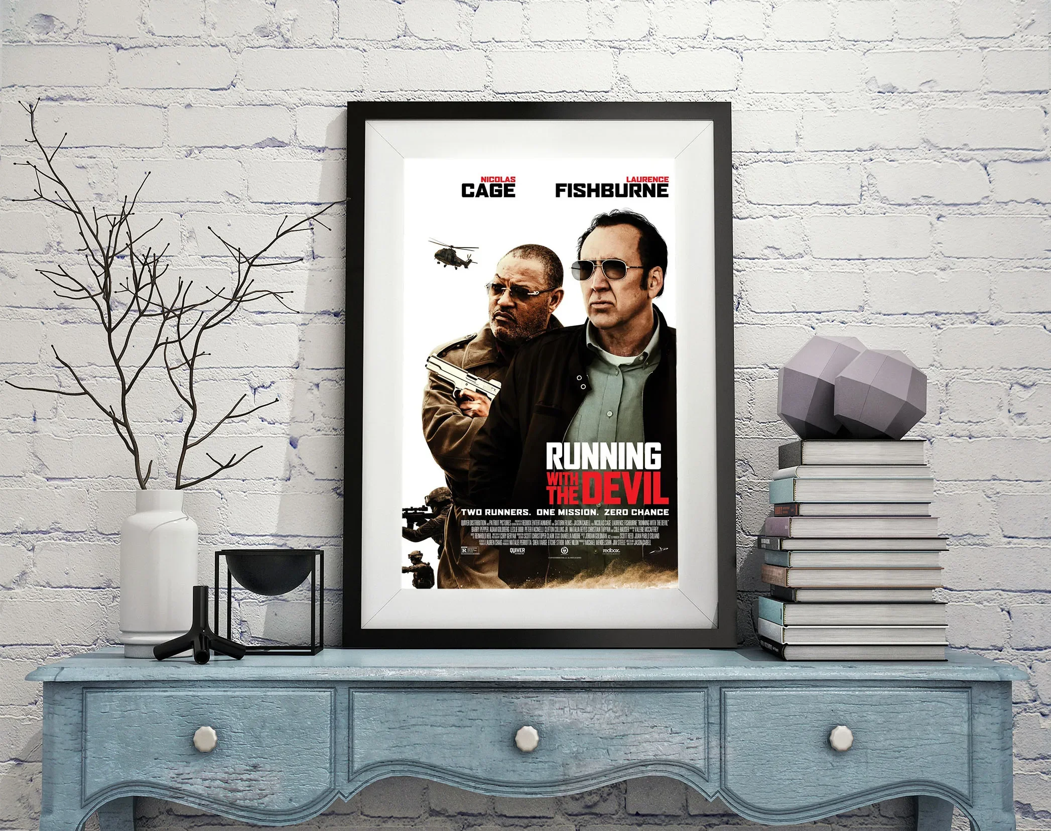 D0939 Running with the Devil Movie Silk Fabric Poster Art Decor Indoor Painting Gift