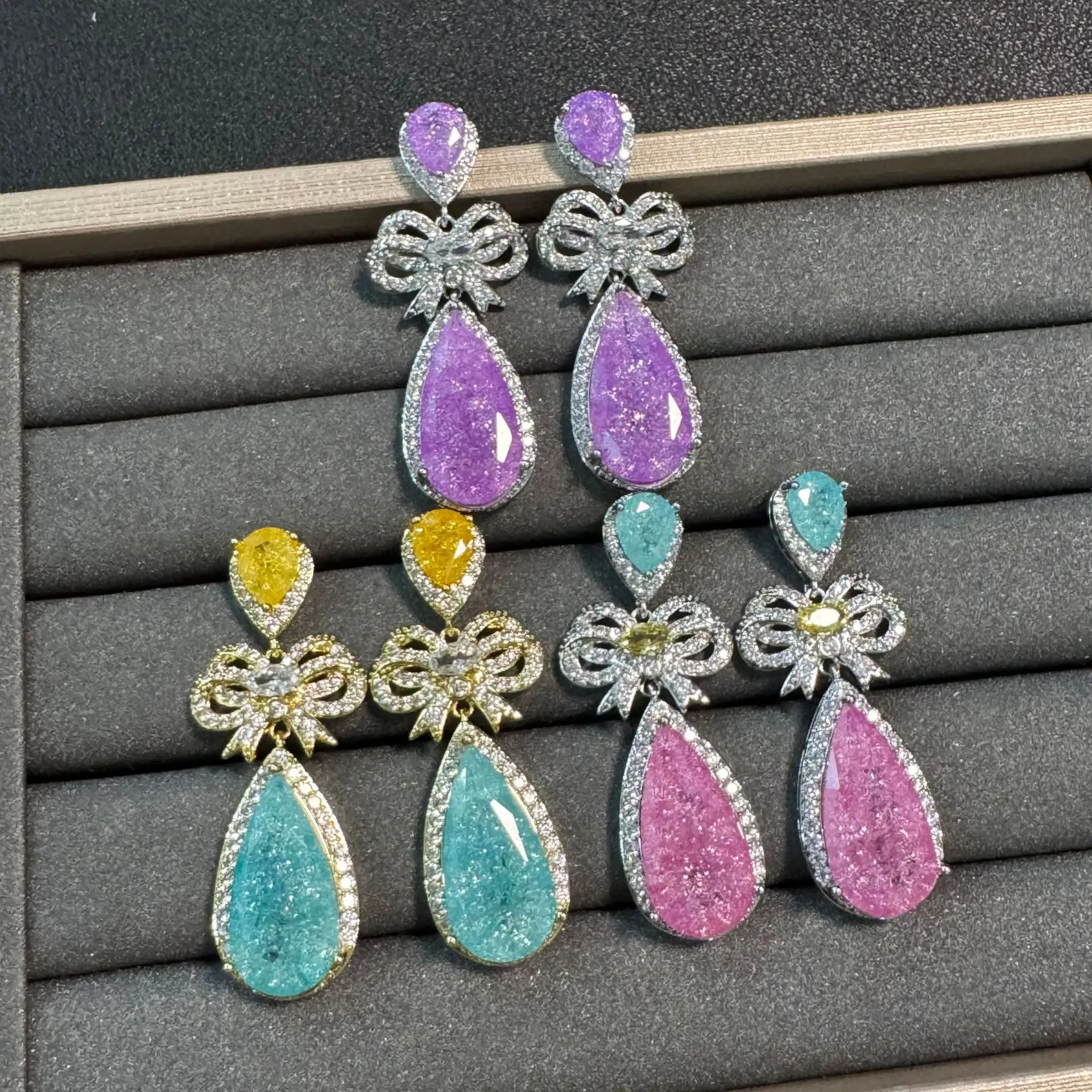 bowknot-and-teardrop-earrings-multi-color-purple-turquoise-pink-water-drop-long-statement-earrings-for-womenbanquet-accessories