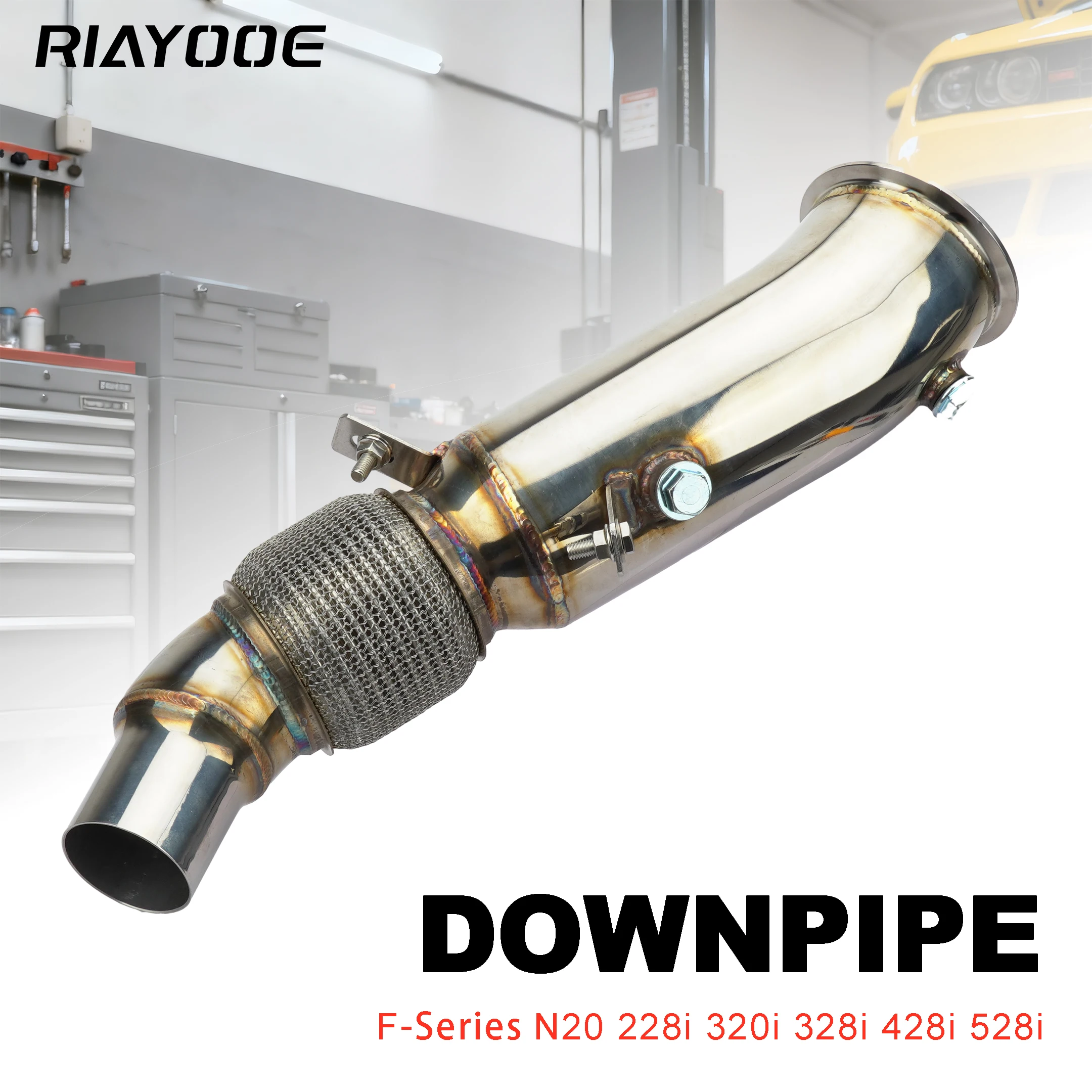 N20 Downpipe para BMW 128i 220i 228i 320i 328i 420i 428i 528i xDrive F20 F21 F22 F30 F32 F33 F36 N20 F-Series Catless Down Pipe
