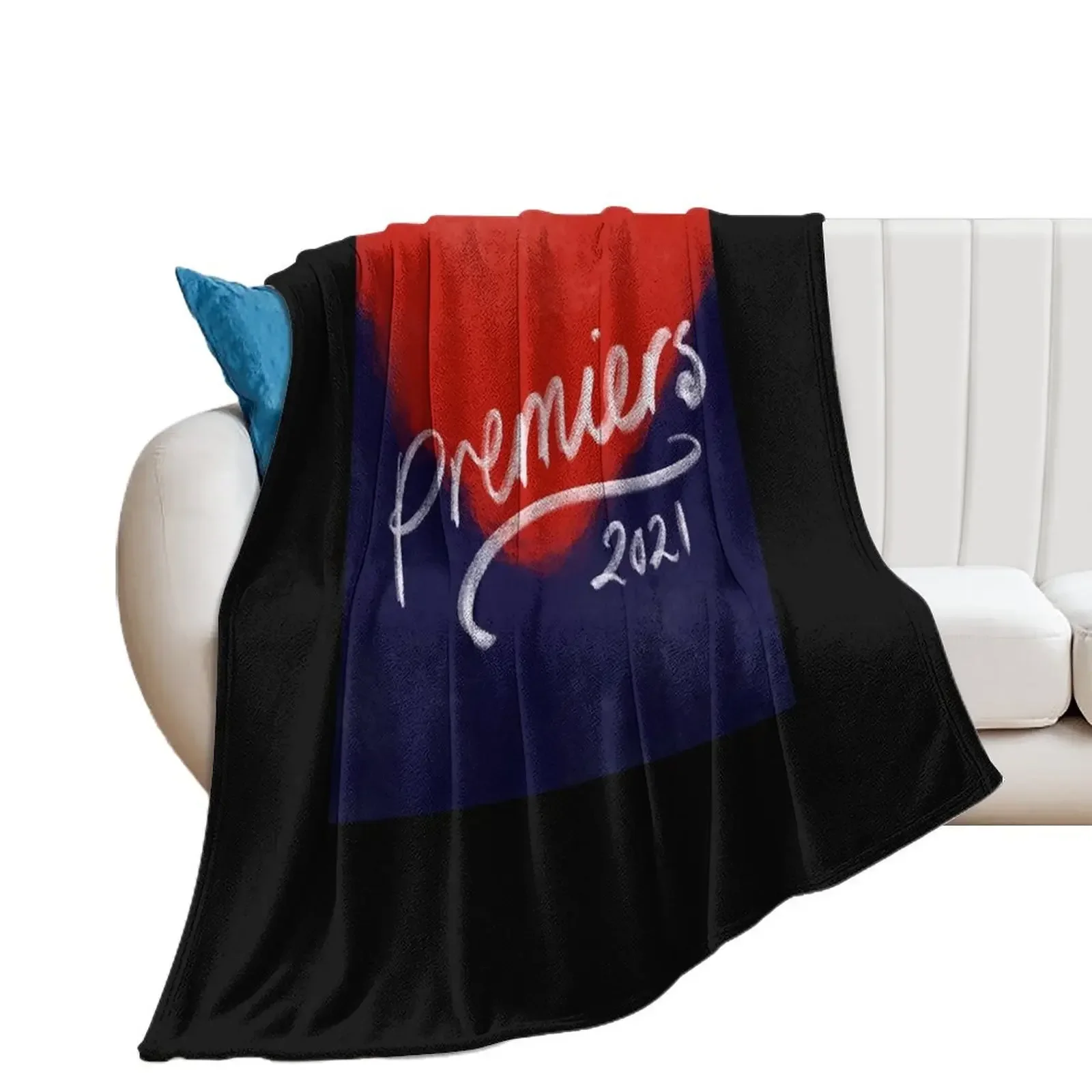 Melbourne Demons Dees Premiers 2021 Classic T-Shirt Throw Blanket Furrys for babies Blankets