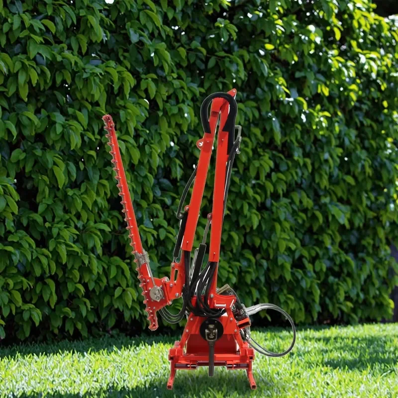 2026Hot Compact Tractor Attachments Hedge Scissor Cutter with Gearbox for 18-50HP Tractors Maintaining Small Bushes Trees