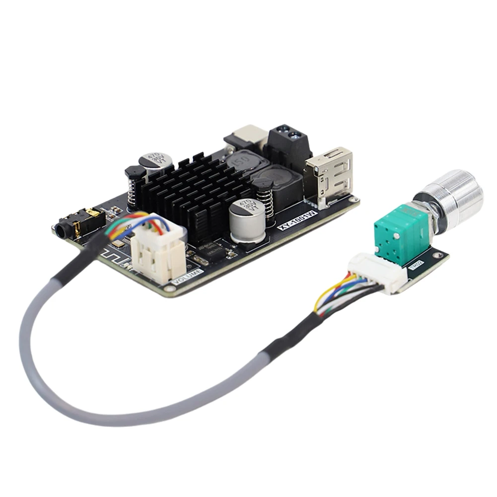 ABSQ-XY-1001W Placa amplificadora de Audio Bluetooth 100W Mono módulo de Audio de alta potencia TPA3116 módulo amplificador de potencia de sonido