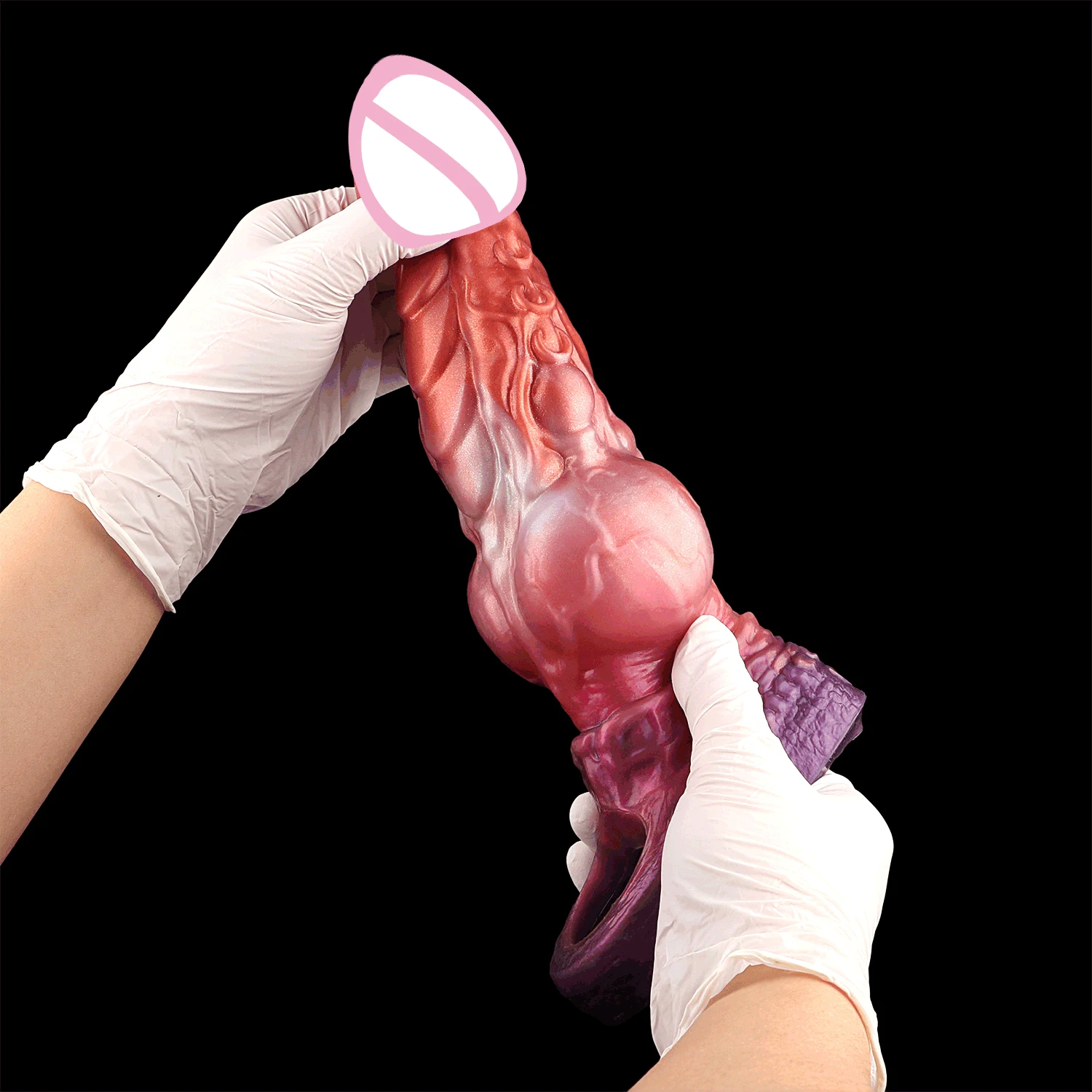 SXM الخيال الوحش التنين الجوف دسار غمد القضيب كم مكافحة الإفلات الديك توسيع قابلة لإعادة الاستخدام الواقي الذكري لعبة الجنس للذكور الكبار #4
