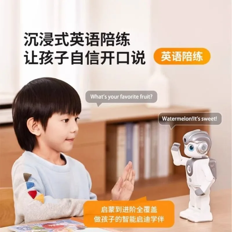 Industrial robot educational toys, emotional companionship dialogue learning English machine c