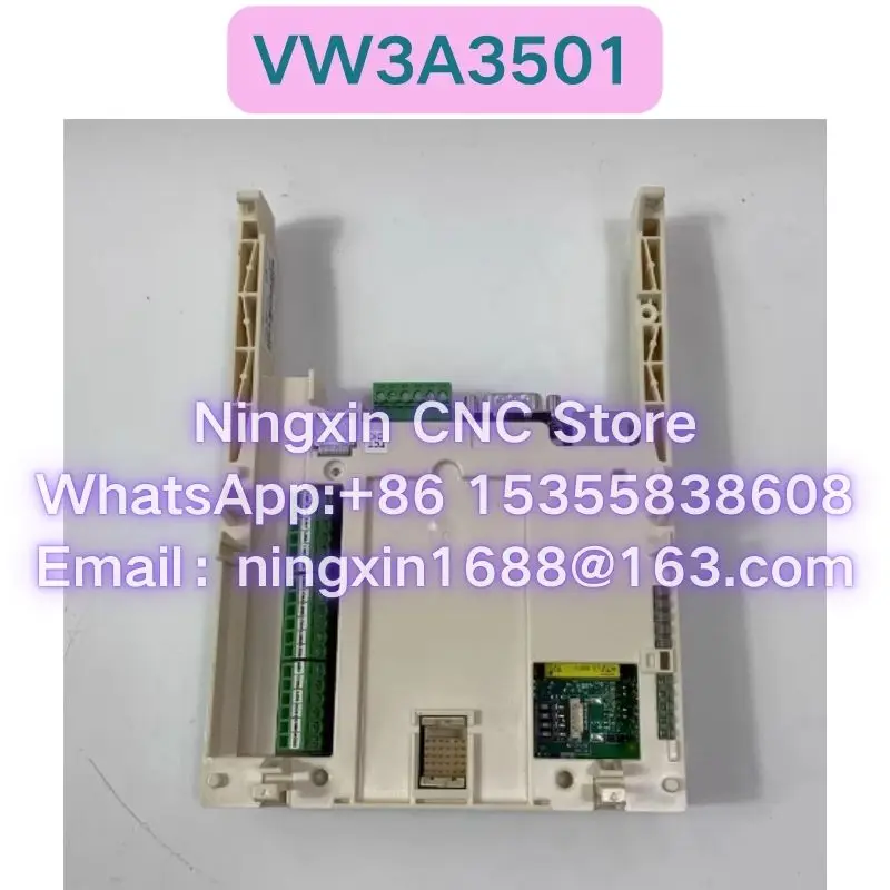 Second-hand VW3A3501 Inverter communication card Functional test OK Fast delivery