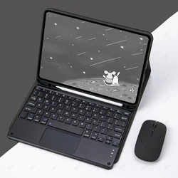 Tablet Keyboard and Mouse for iPad Pro 11 10.5 Air 3 10.2 8 9th 2022 Smart Case for iPad Air 5 10.9 inch 10th gen Cover