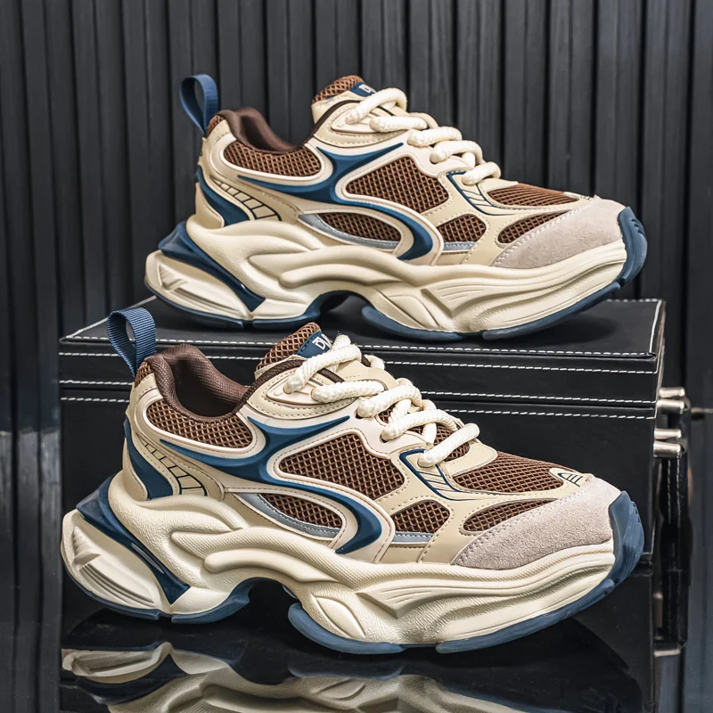 

Smooth Pavement Special Unisex Mesh Running Shoes Flat Contact Outsole Gentle Foot Touch Daily Fitness Outdoor Walking Sneakers