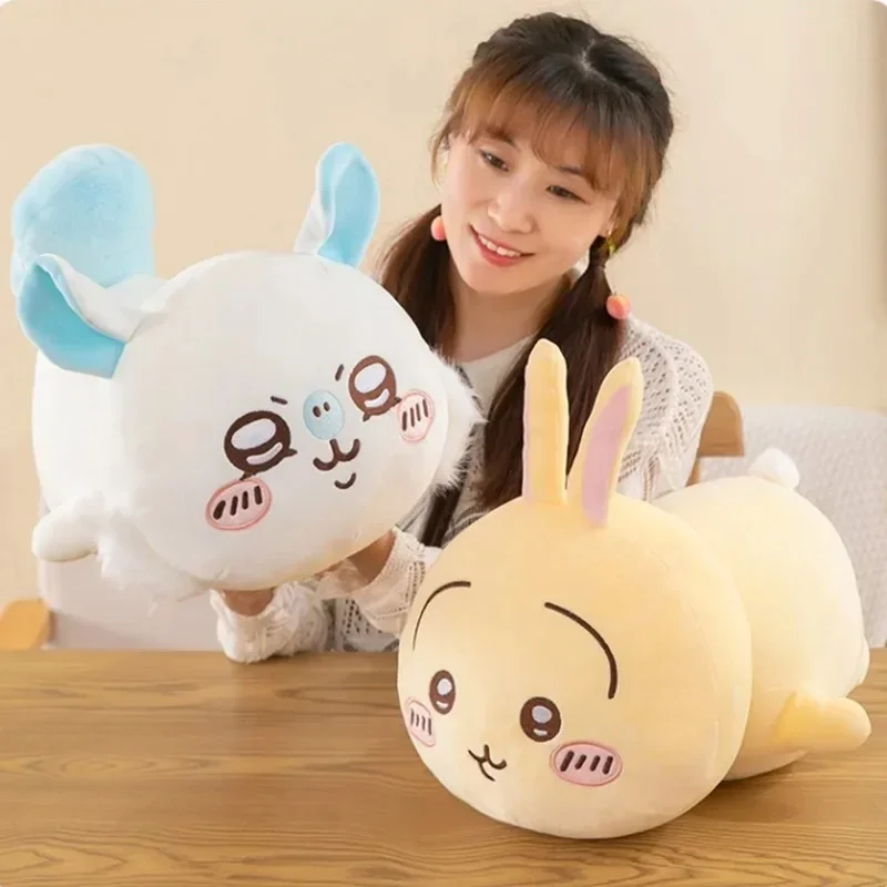 @Hot Momonga Plüschkissen Cartoon Hachiware Weiches Kissen Niedliche Usagi Plüschpuppe Ornament Anime Plüschgeschenk für Mädchen Heimdekoration – Detail 4