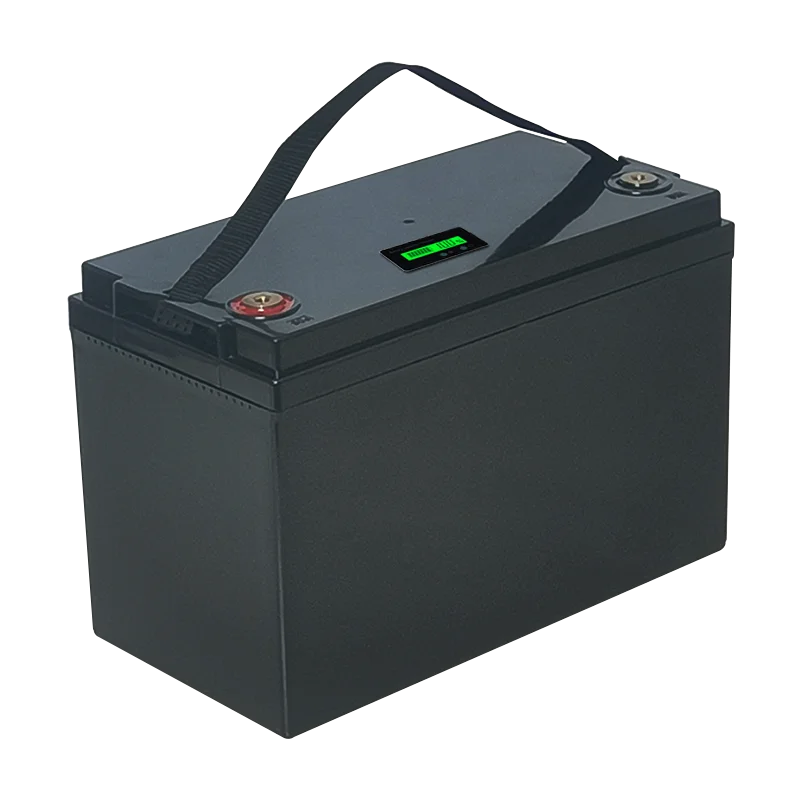 Rechargeable 12V 100Ah 120Ah Lifepo4 Battery Pack Lifepo4 Lithium Battery With BMS For Inverter Boat Motor RV+10A Charger