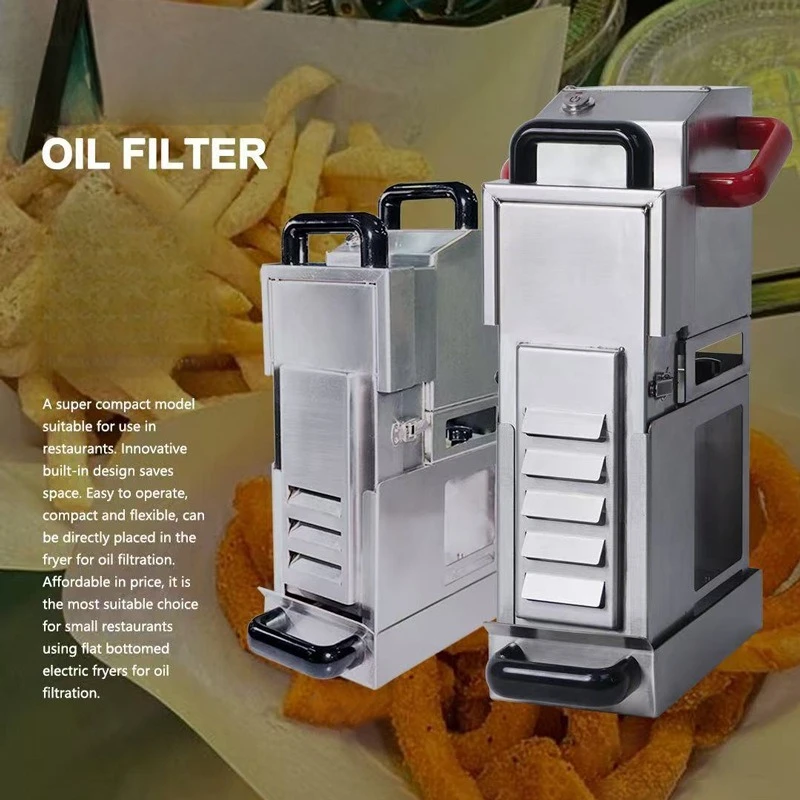 

Edible Oil Filtration Equipment GL-YC-01/02 Filter Deep Fryer Oil Skin Filter Machine Commercial Mobile Oil Filter Machine